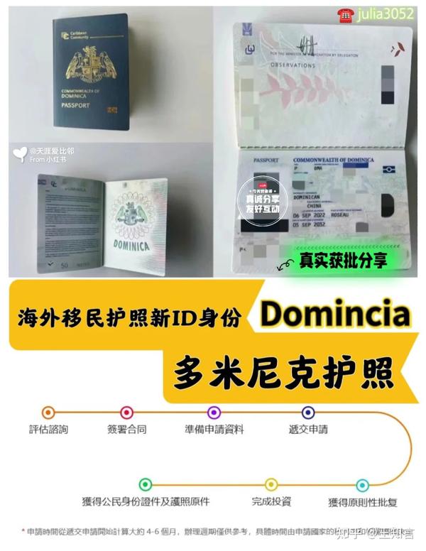 真实获批到手分享：海外护照移民身份新属性ID 多米尼克护照 - 知乎