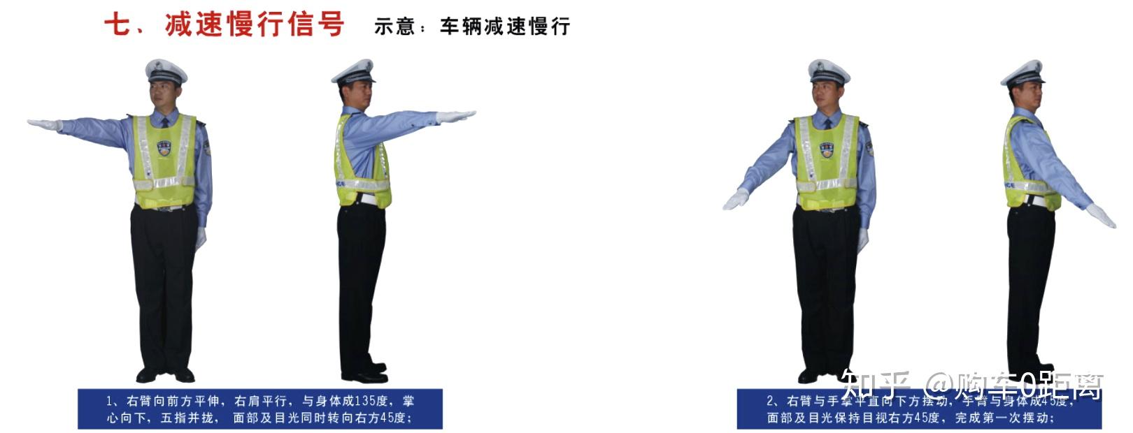 十字路口的交警手势你都知道什么意思吗这里都给你整理好了