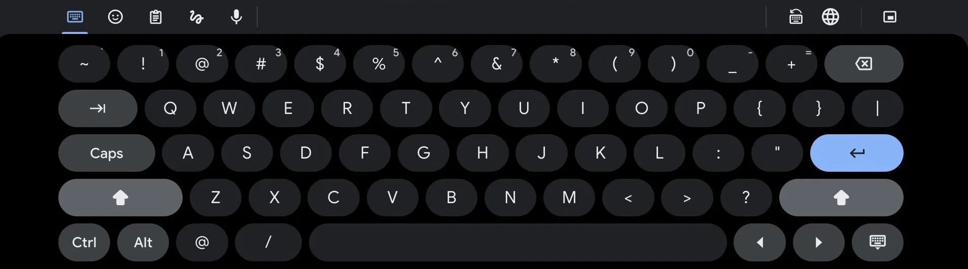 chromeos虚拟键盘获得materialyou设计