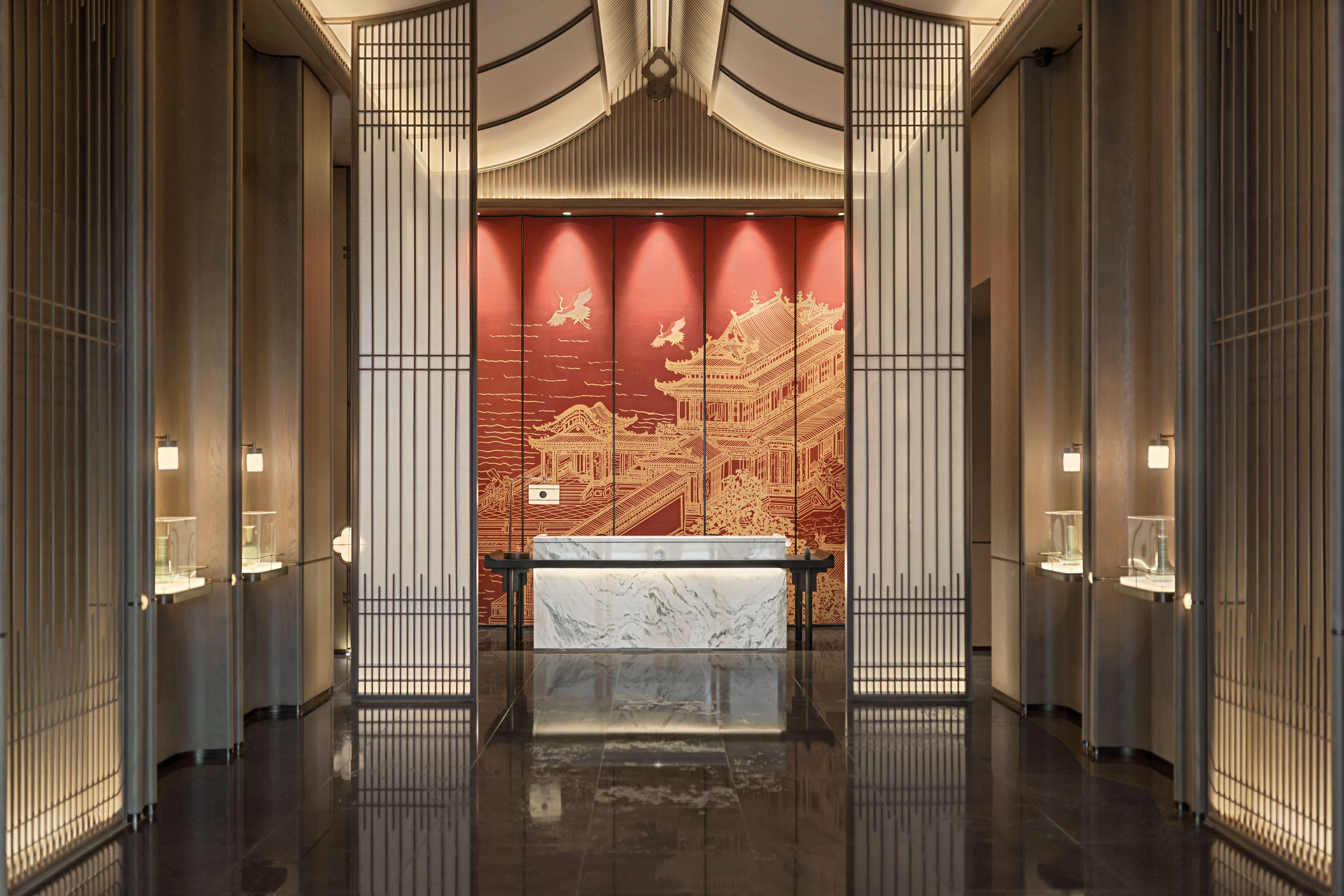 盘石设计吴文粒880㎡中式售楼处一朝风雅大宋梦华