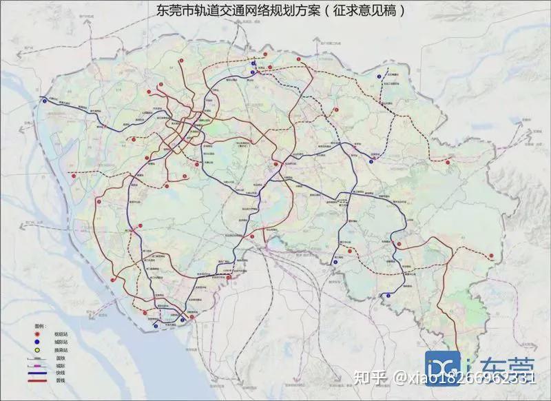 东莞未来地铁规划图图片