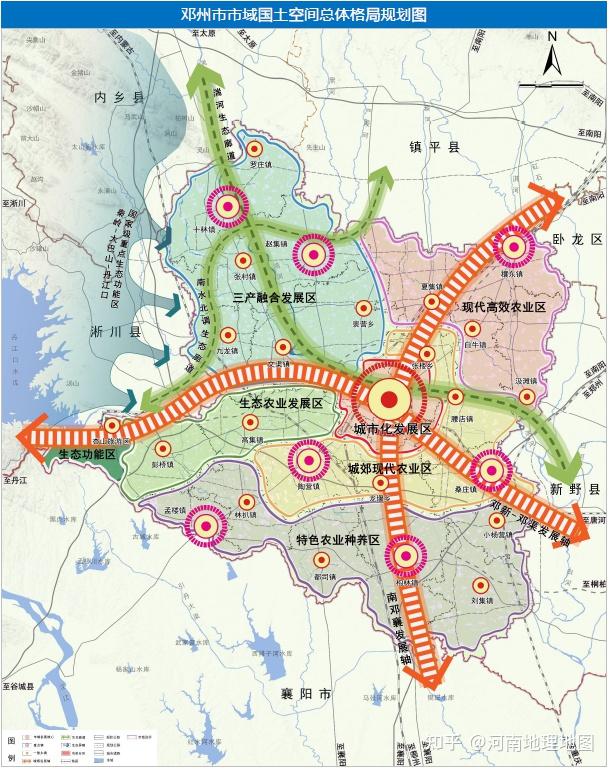 南阳市及11县市国土空间总体规划2021-2035公示版合集 - 知乎