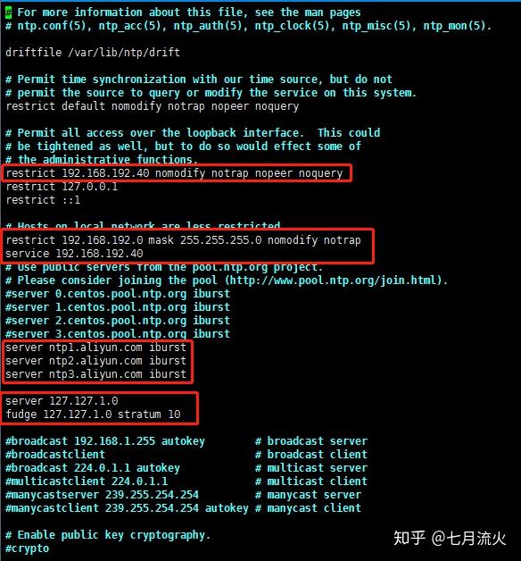 Linux ntp 