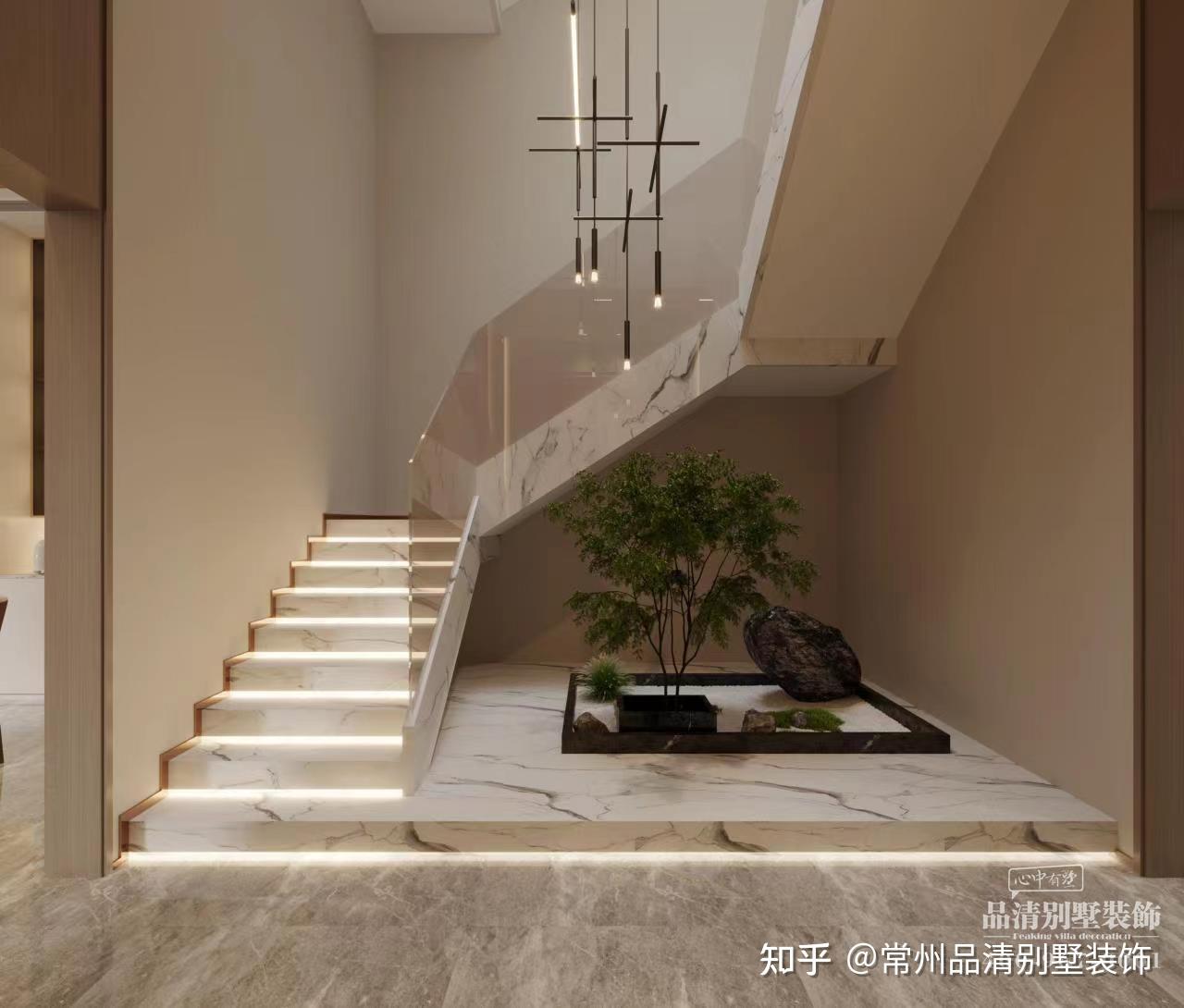 常州别墅装修：365㎡现代轻奢，柔软又高级 - 知乎