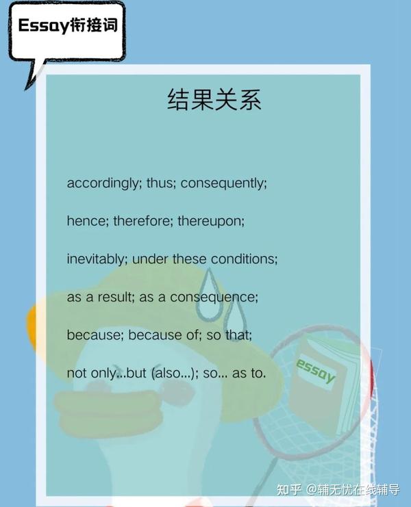 高分essay目衔接词你都掌握了吗? - 知乎