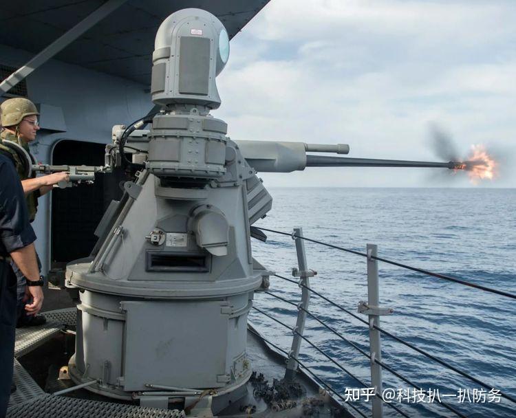 美军mk38型舰炮衍生于m242链炮是反海盗作战的利器