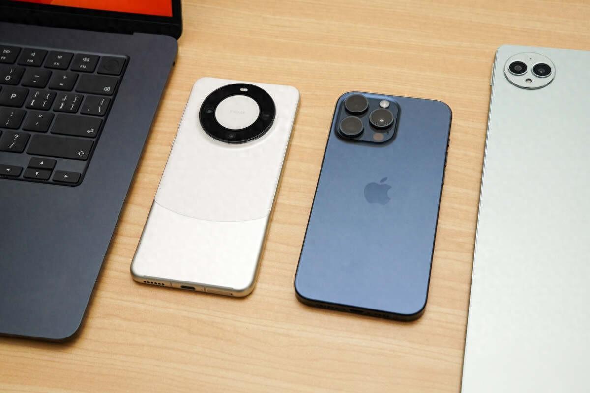 热点稳定连接高速上网体验iphone15pmvsmate60热点速率