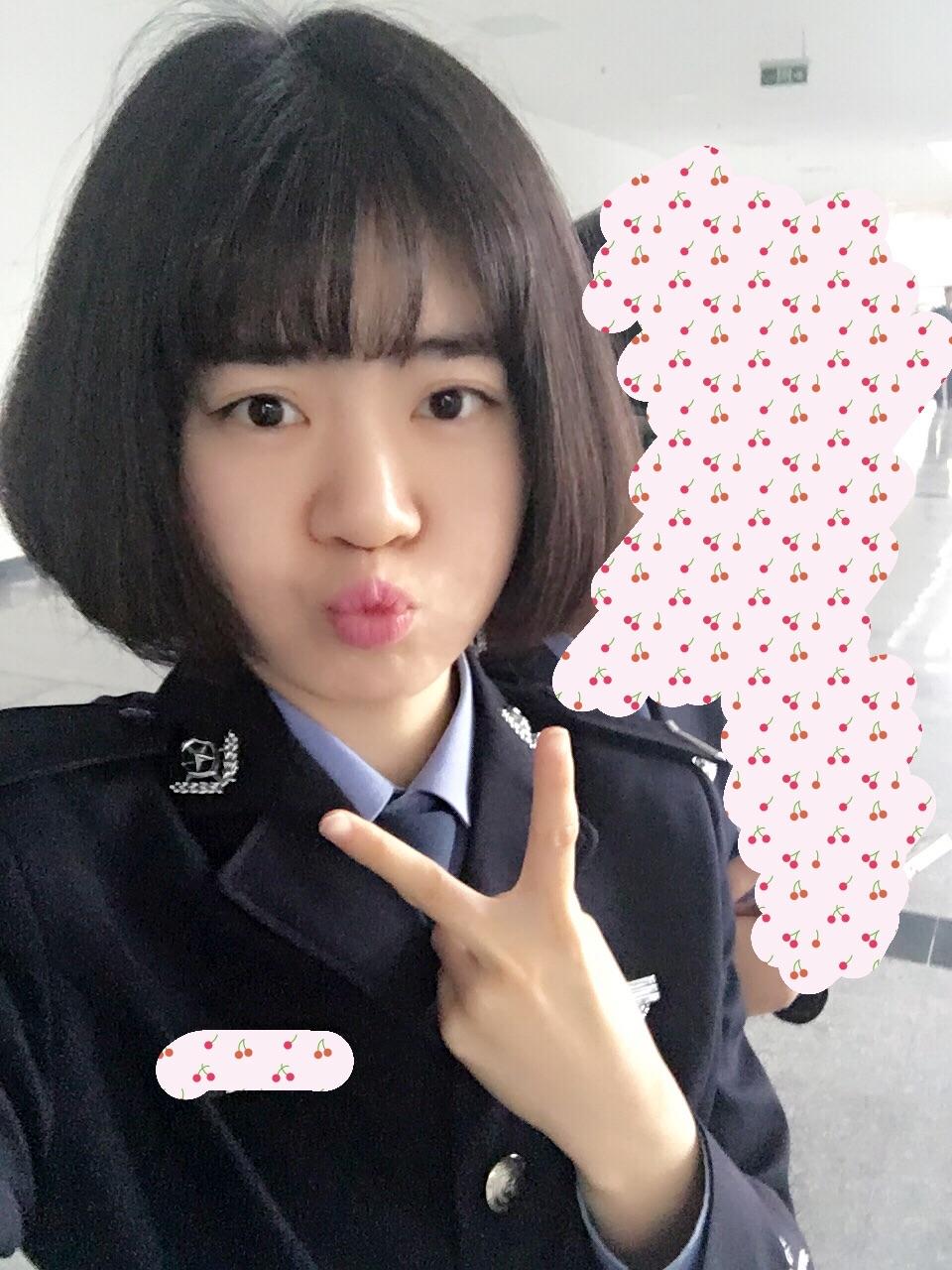 福建警察学院女生头发图片