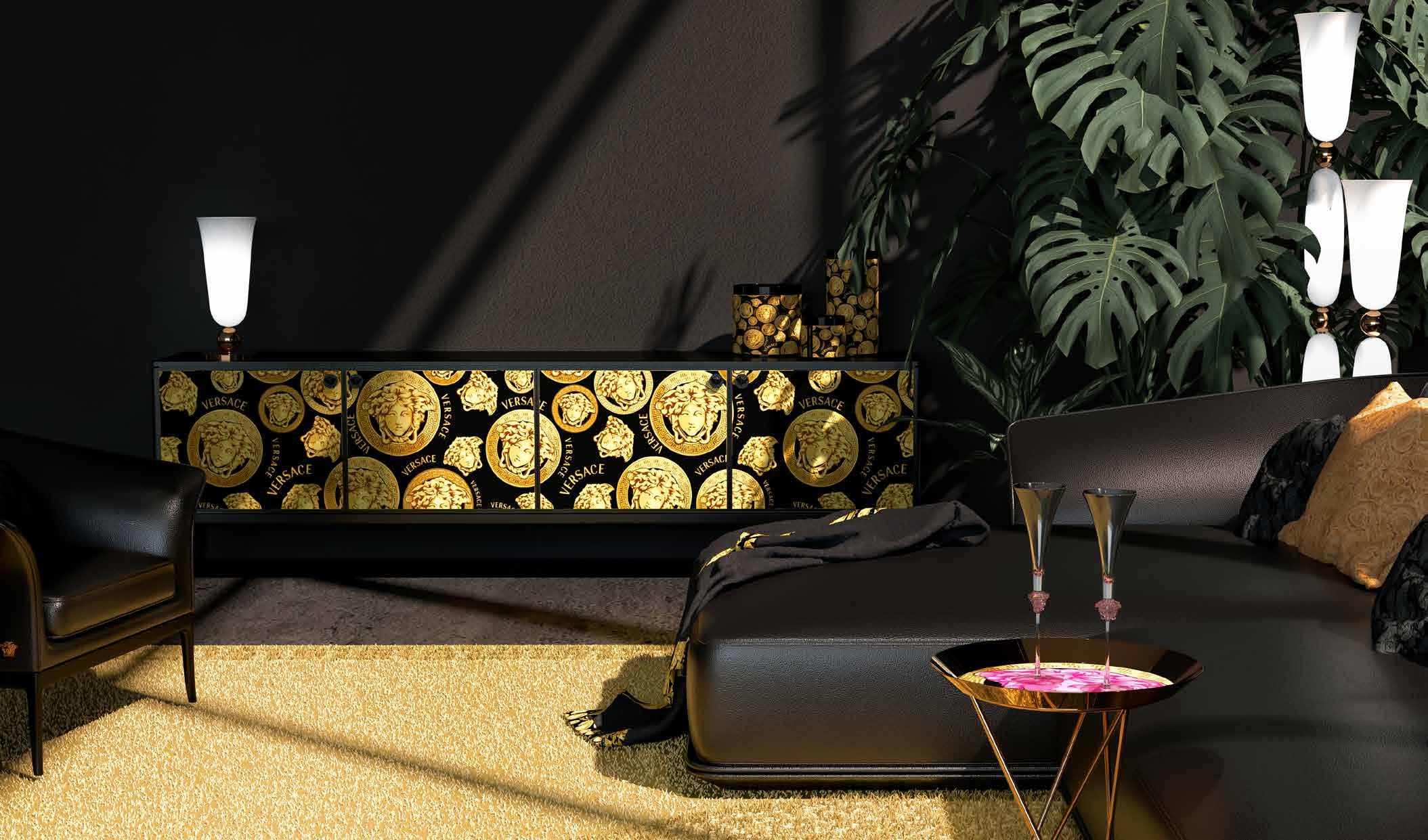 没有米兰展的2021也挡不住versacehome的全新奢华蜕变