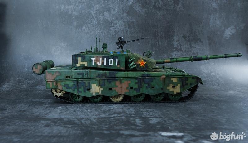 作品分享hobbyboss13599a主战坦克