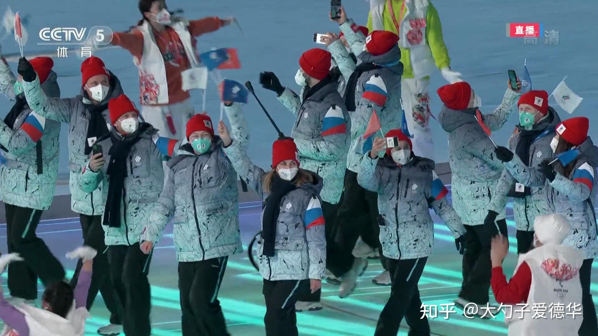 冬奥会代表团服装图片