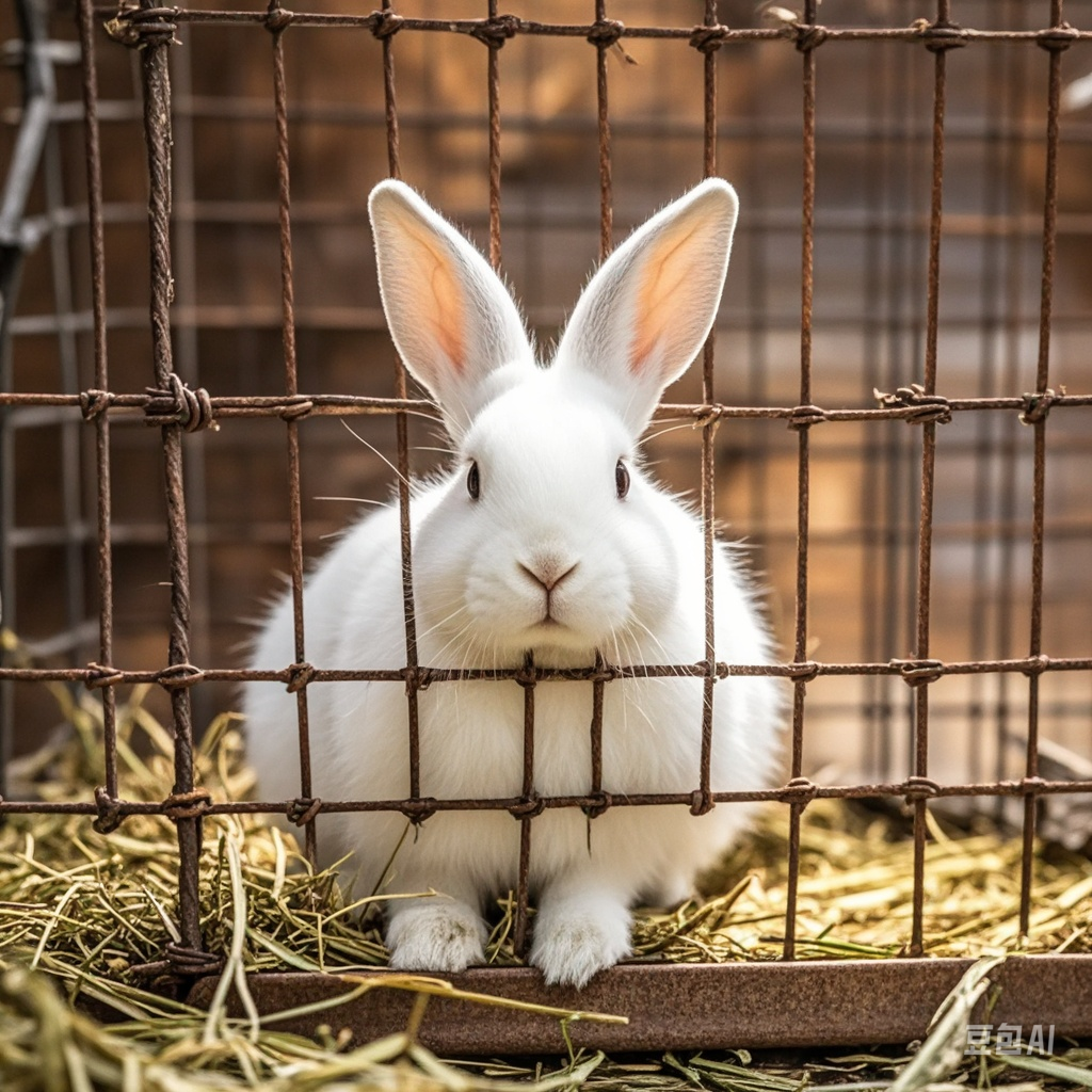 兔子被笼子卡住脖子了怎么办