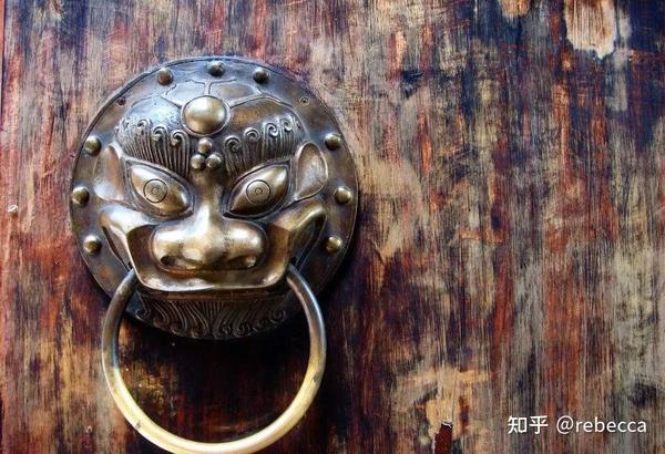 中华豪门—传统建筑中的门文化—门环 - 知乎