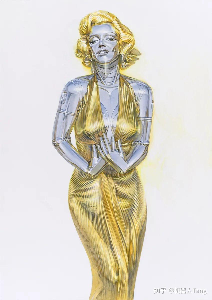 性感女郎插图大师空山基:做人为什么不能直接点儿?