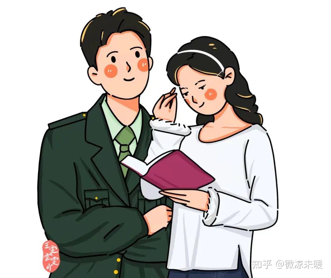 有哪些好看的军恋头像. - 知乎