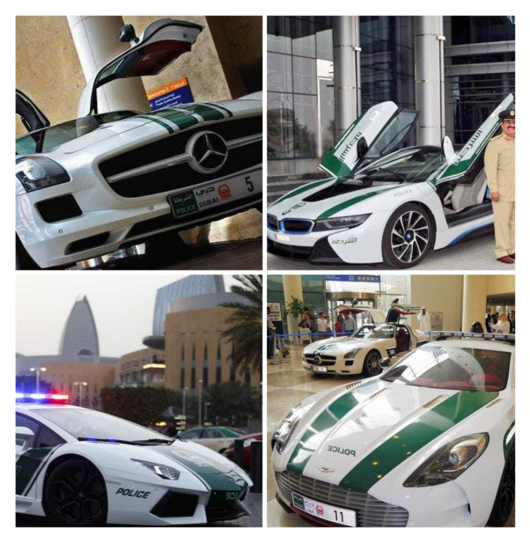 Impressionnante flotte de voitures de la Police de Dubai – 4Legend.com ...