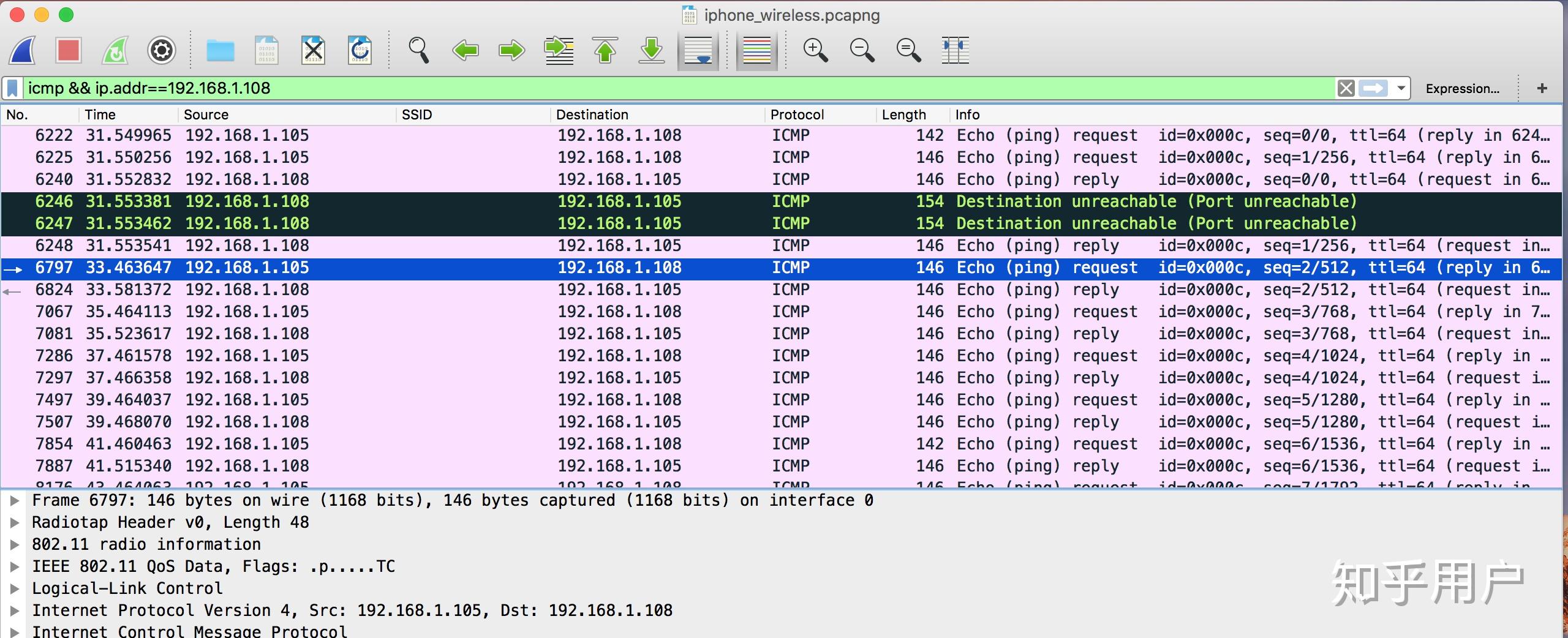 wireshark capture setup