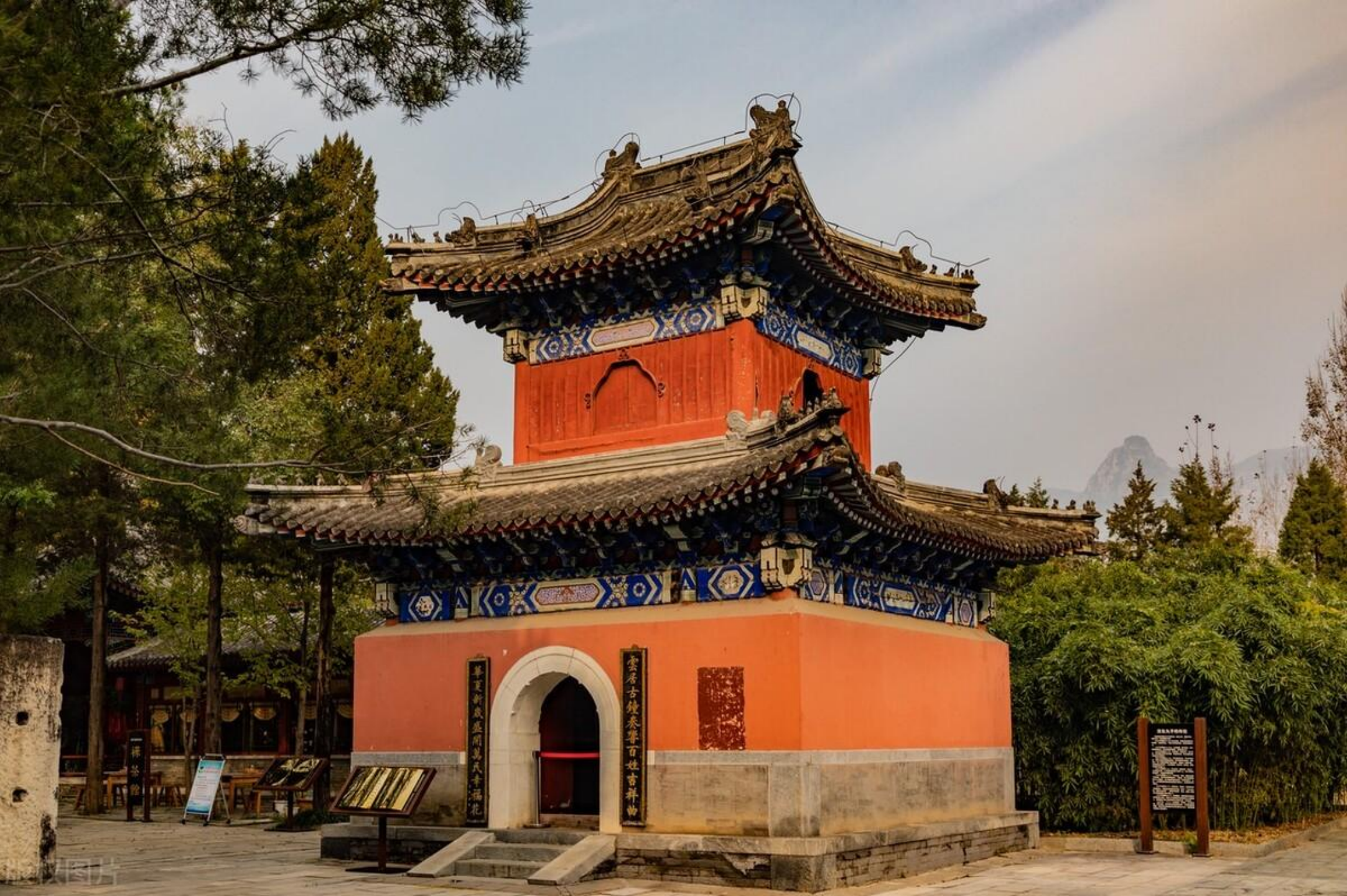北京市房山区云居寺一角