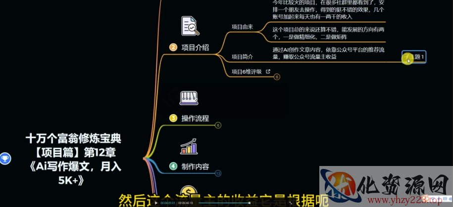 十万个富翁修炼宝典之12.AI写作爆文，月入5k+