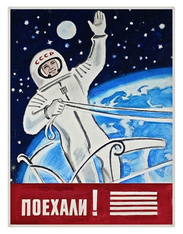 苏联航天海报合集