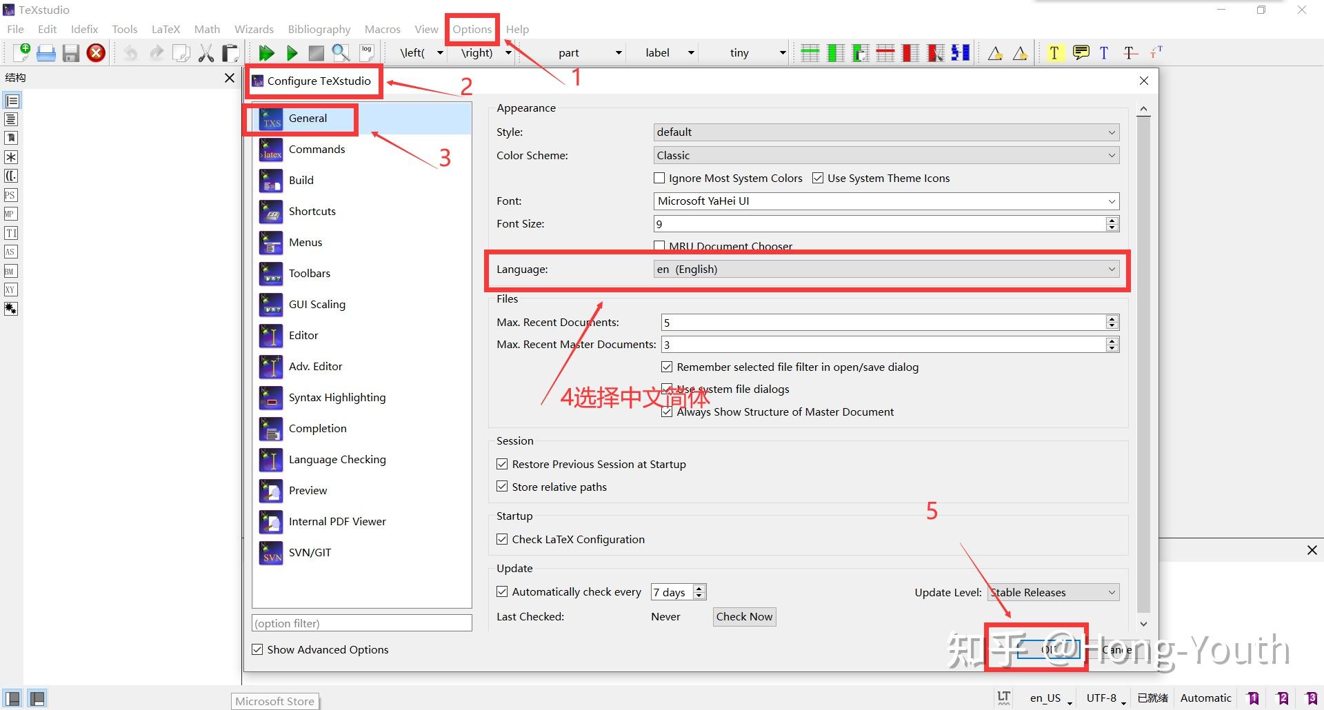 org/也可以国内镜像网站下载:http/texstudio.sourceforge.