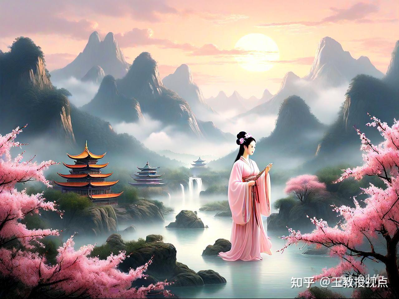 中国古代仙境里的仙女们欣赏：超凡脱俗的绝美风华 - 知乎