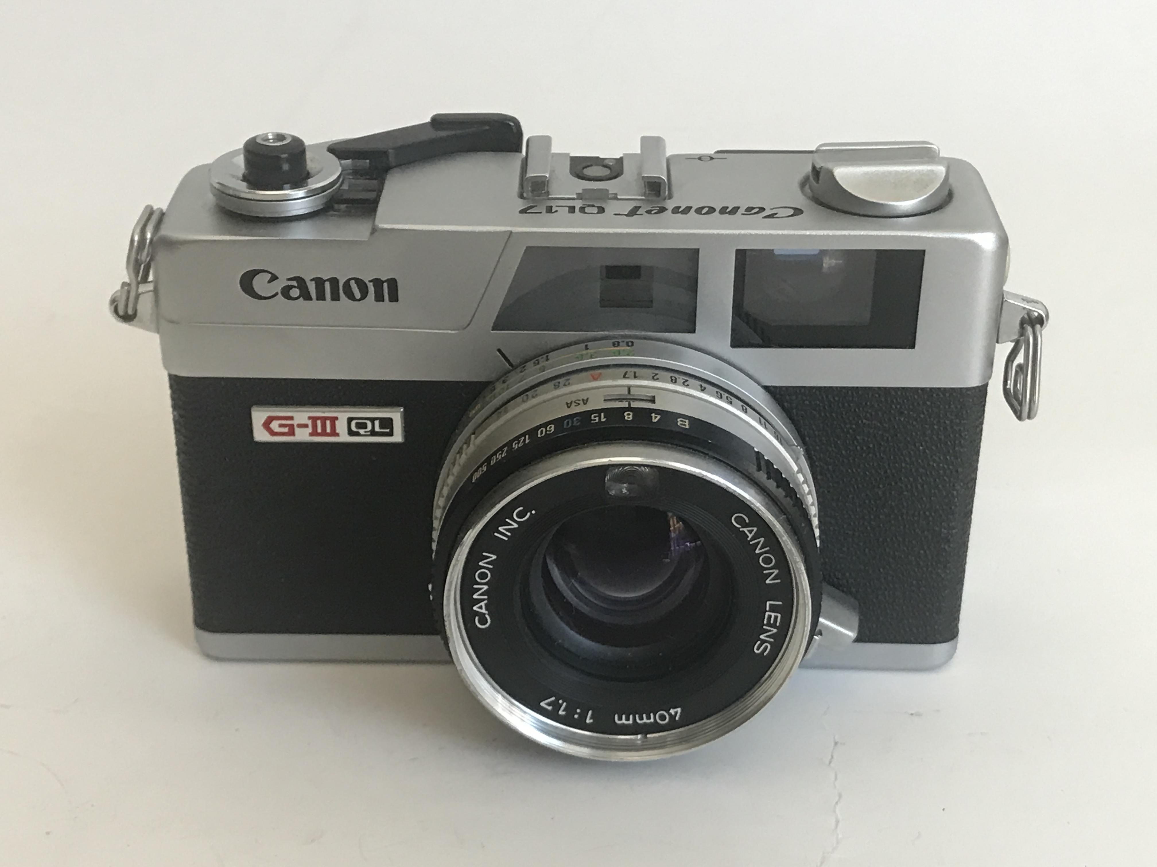 说说佳能Canonet QL17 G-III - 知乎