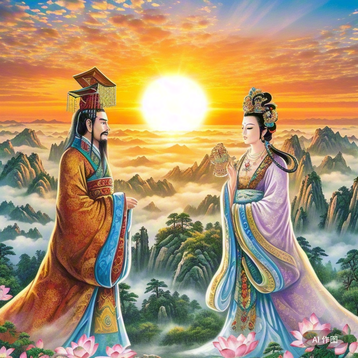 🌟揭秘中国神话中的仙界CP:东王公与西王母 - 知乎