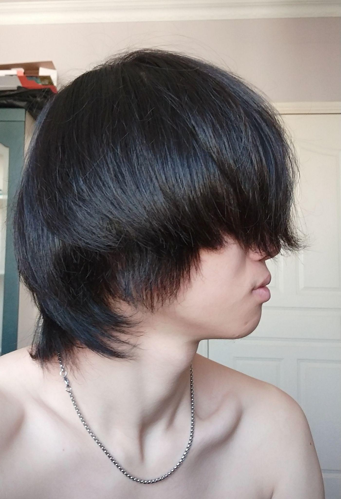 男生留长发怎么打理过渡期的发型