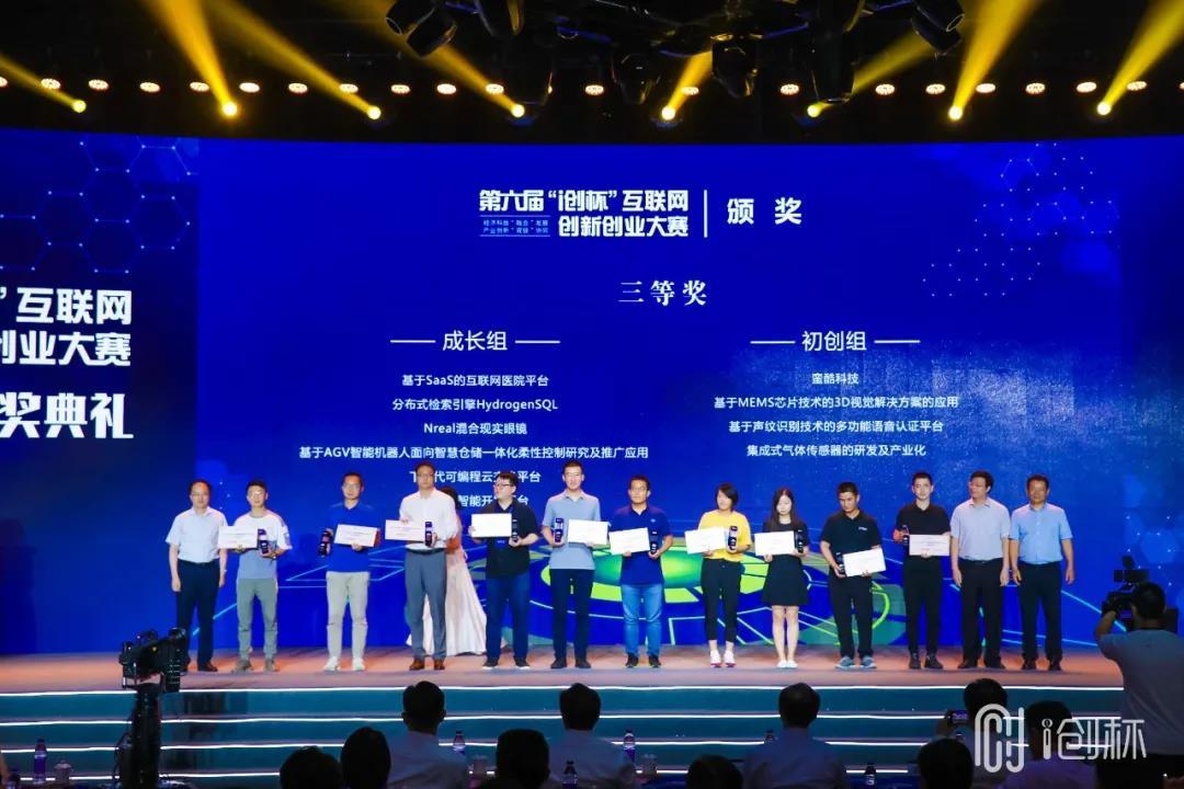 睿博科技荣获第六届i创杯互联网创新创业大赛三等奖!