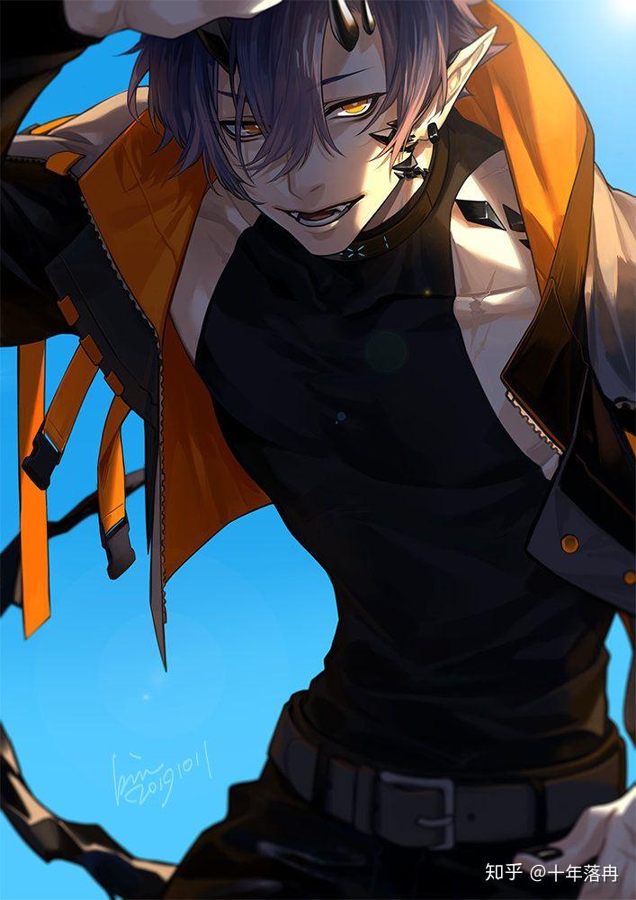 如何评价明日方舟新干员炎客的立绘? - 知乎