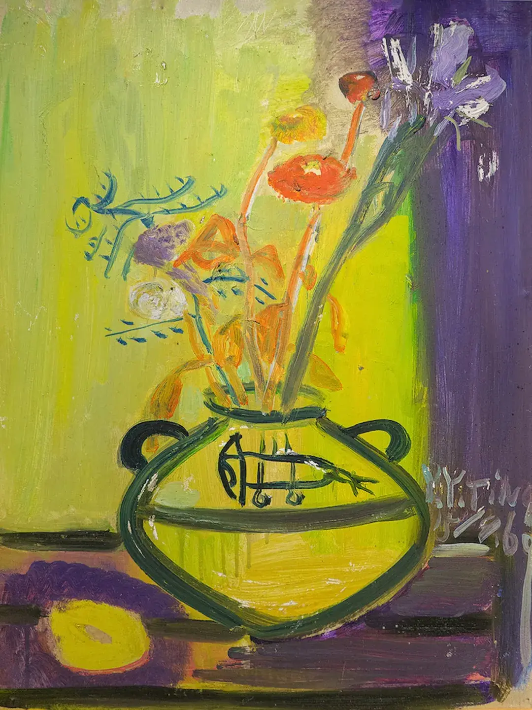 以904万港元(700万人民币)成交,丁衍庸的《白鹤高飞正待时》2013年