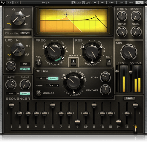waves插件多重滤波效果器metafilter使用教程