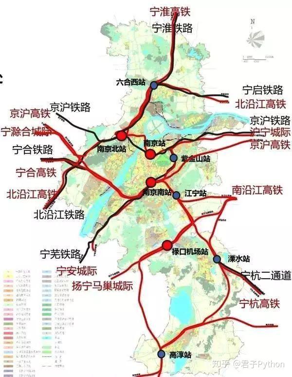 南京地铁2035规划图片