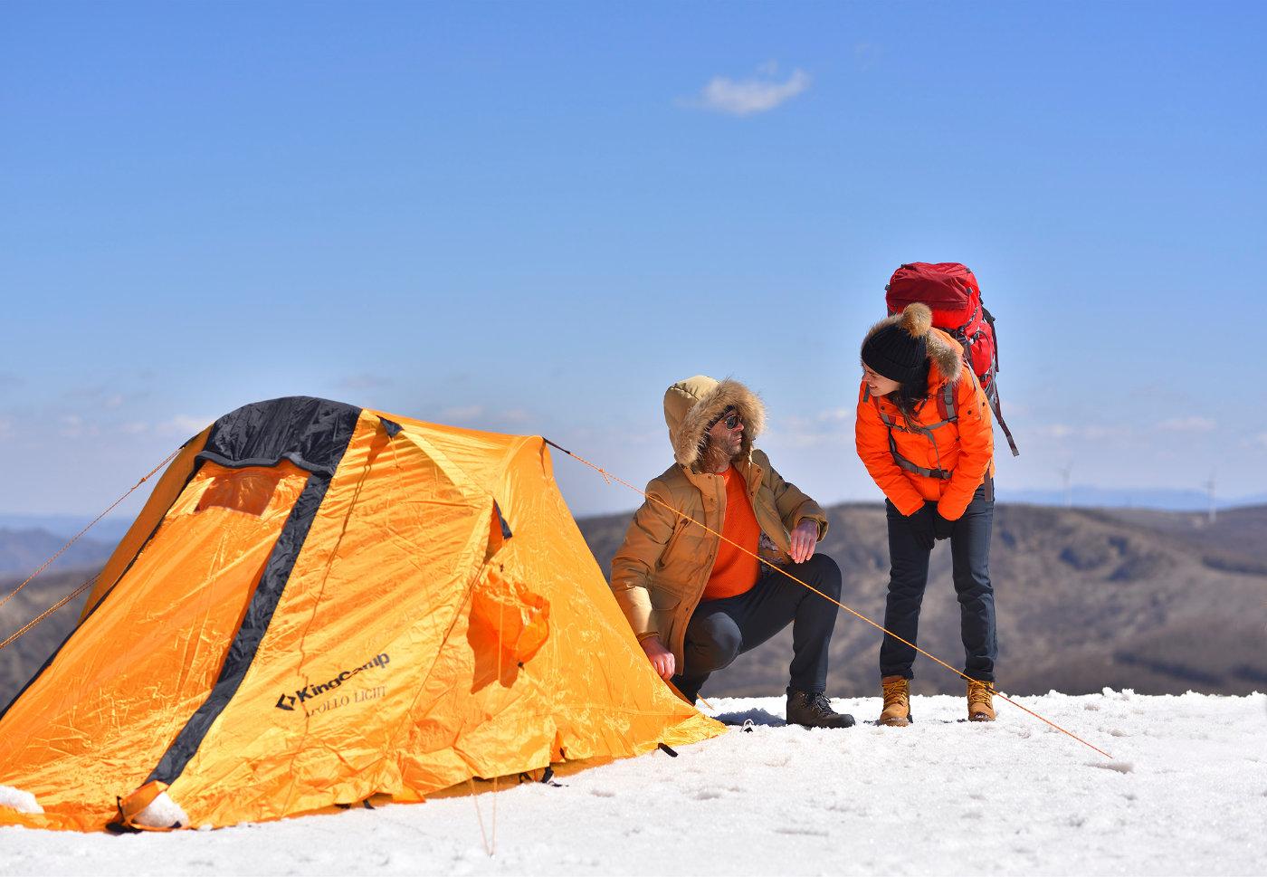 冬季露营究竟有多美? 茫茫雪原,千里沃野