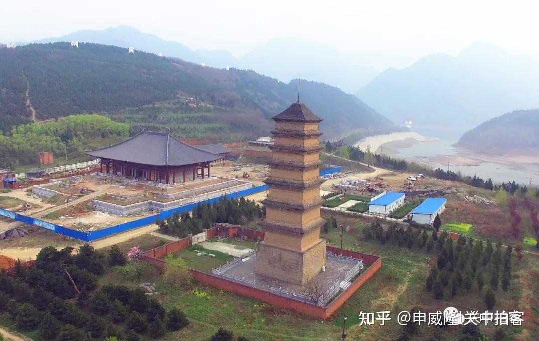 西安市周至县：航拍仙游寺法王塔，中国现存唯一的隋代砖塔？ 知乎