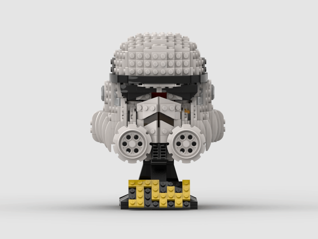 乐高星球大战75276冲锋队员头盔风暴兵白兵