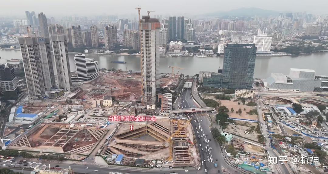 白鹅潭建设进度 图源絮梦凝烟特别是,荔湾的旧改,其实相较其他中心