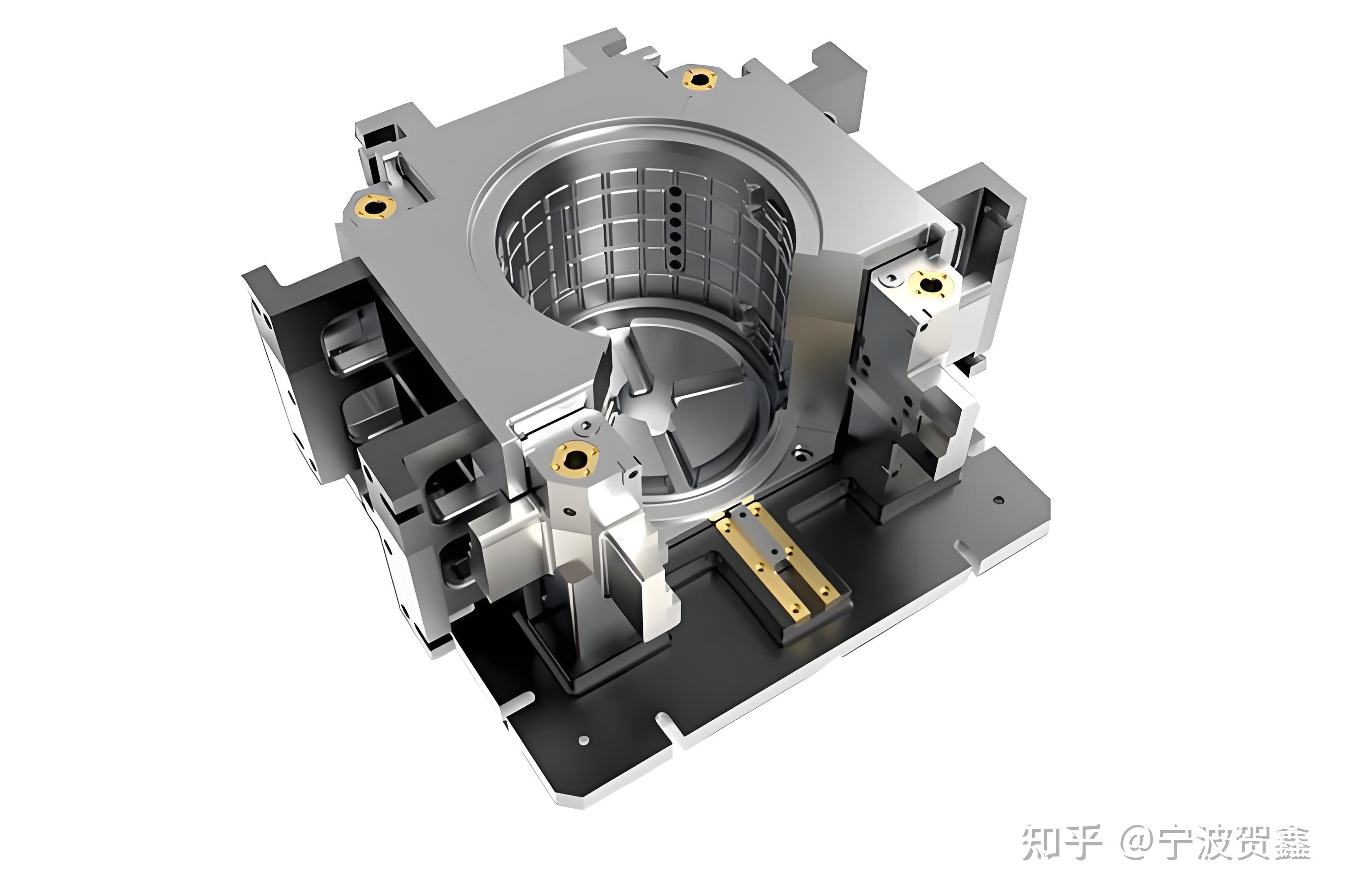 低压铸造模具拆解
