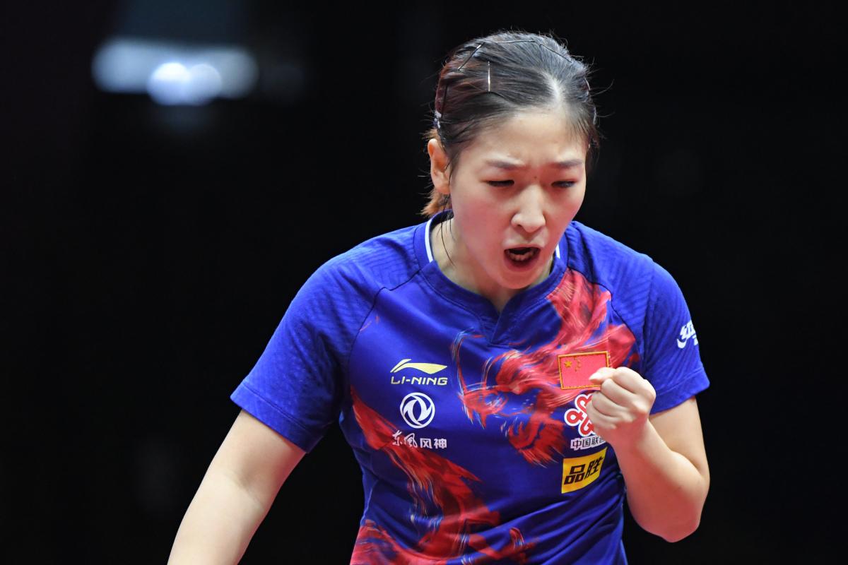 孙颖莎三夺世界杯冠军,比肩樊振东和刘诗雯,勇敢向大满贯冲击 - 知乎