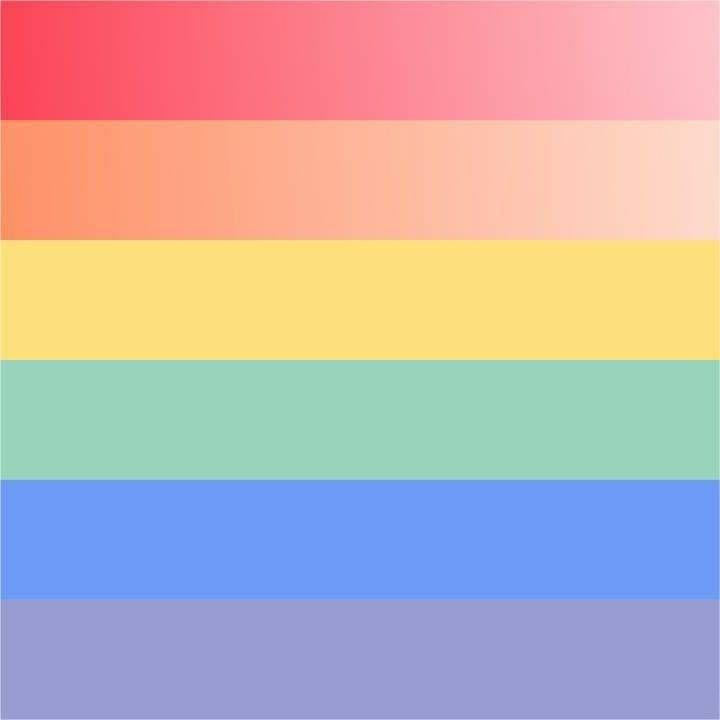 彩虹为底的头像背景怎么做lgbt的彩虹