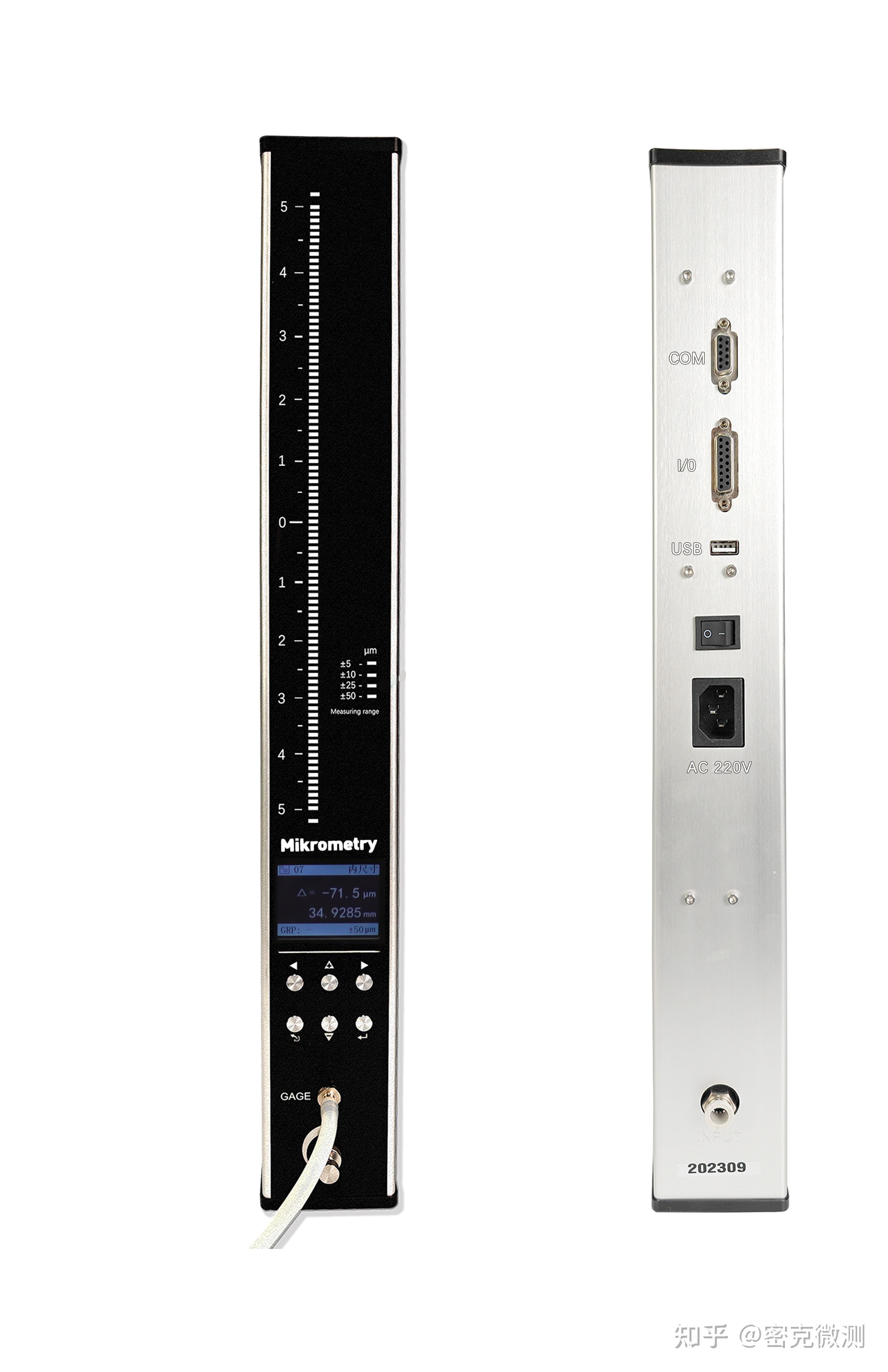 电子柱气动量仪:科技之精粹