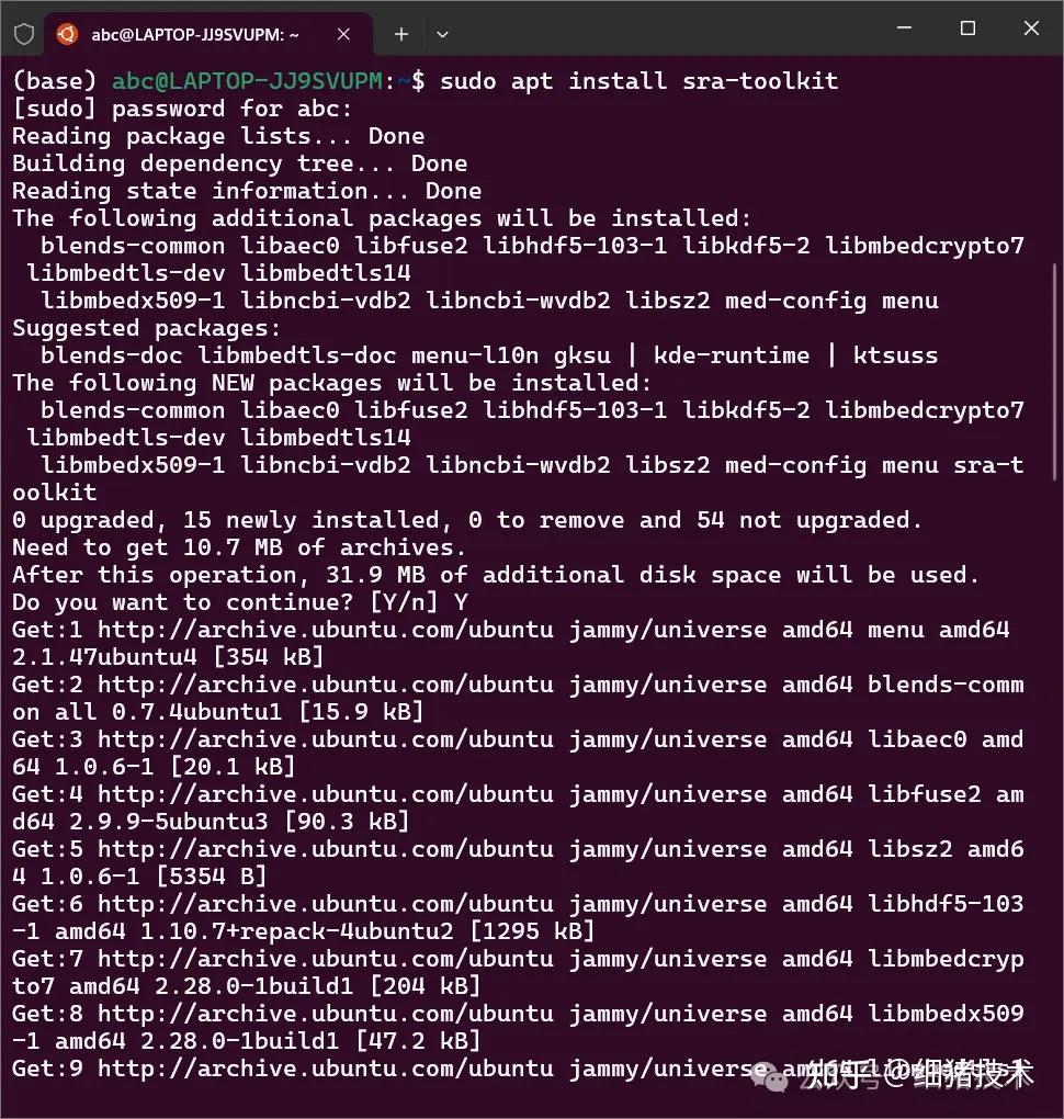 在Linux中用prefetch下载sra数据时，出现这个问题，怎么解决？ - 知乎