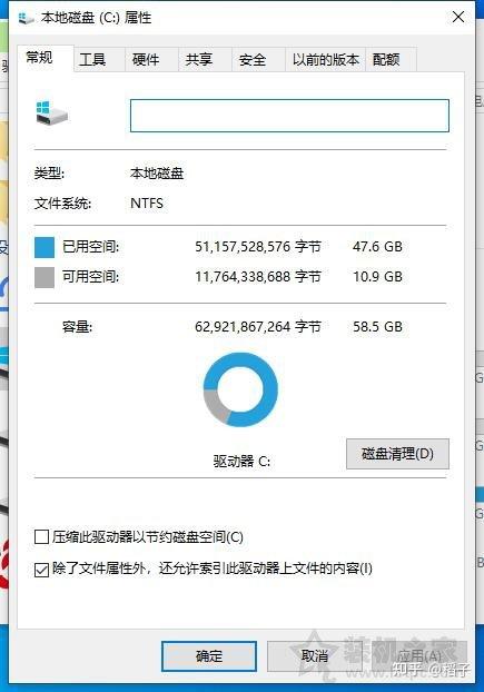 Win10更新之后c盘满了怎么办 Win10系统更新之后c盘满了的清理方法 知乎