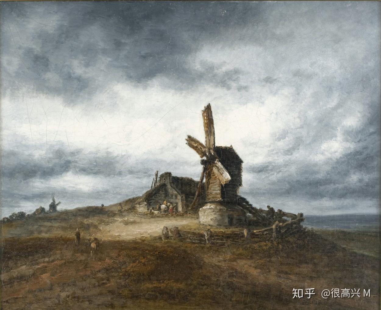 法国风景画家georgesmichel乔治米歇尔17631843