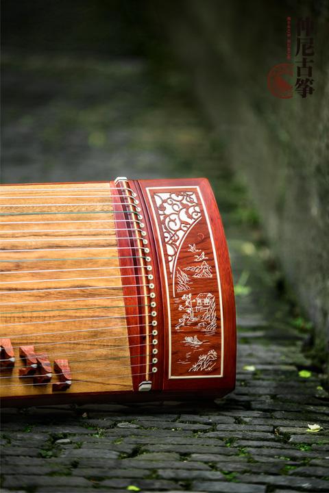 仲尼古筝演奏凉凉梦醒三生醉卧桃林