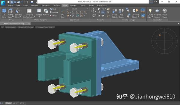 俄罗斯CAD软件：NANOCAD - 知乎