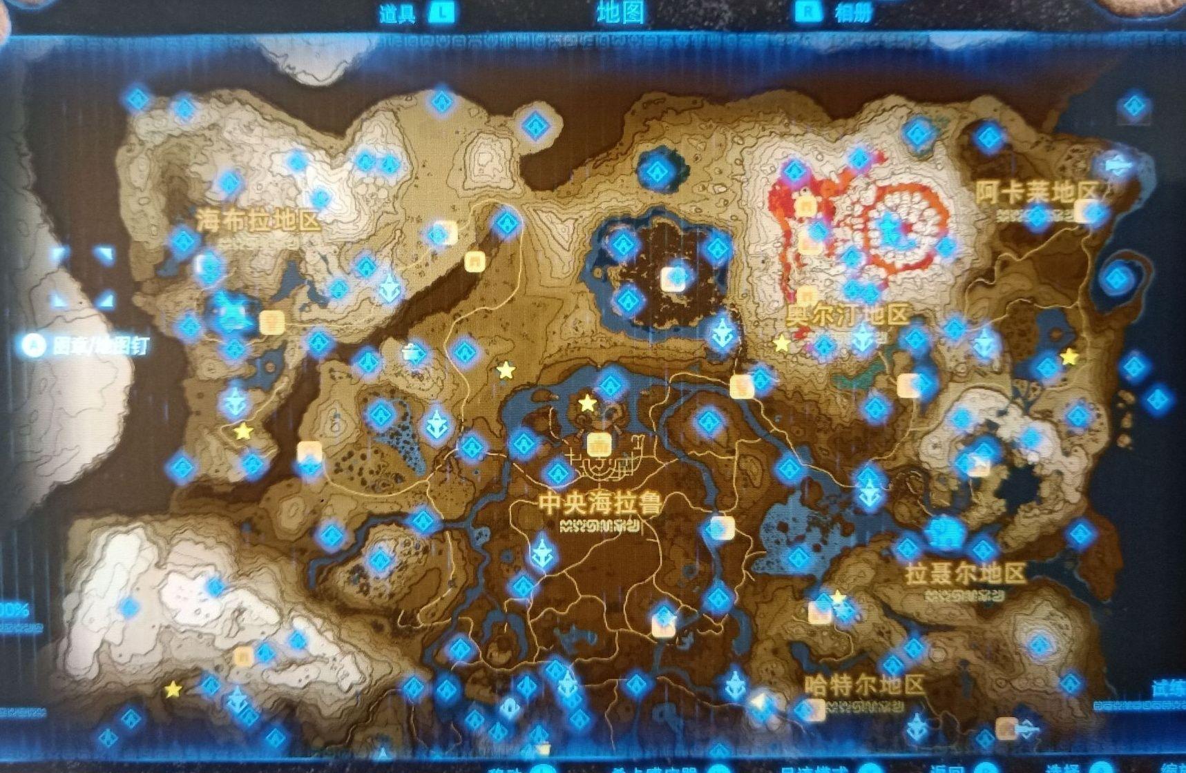 为什么塞尔达传说的第120个神庙这么难找啊