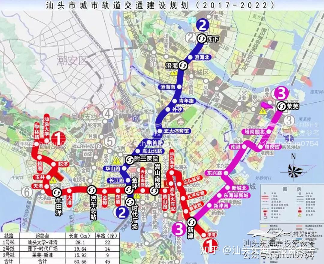 手绘高清路线图看汕头未来大交通网与城市发展的关系... - 知乎
