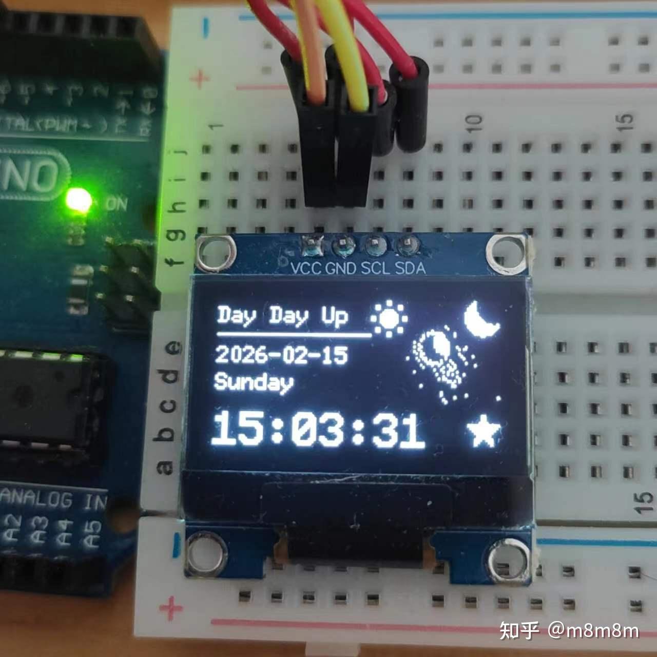 Arduino之u8g2绘制动画图像-太空人时钟 - 知乎